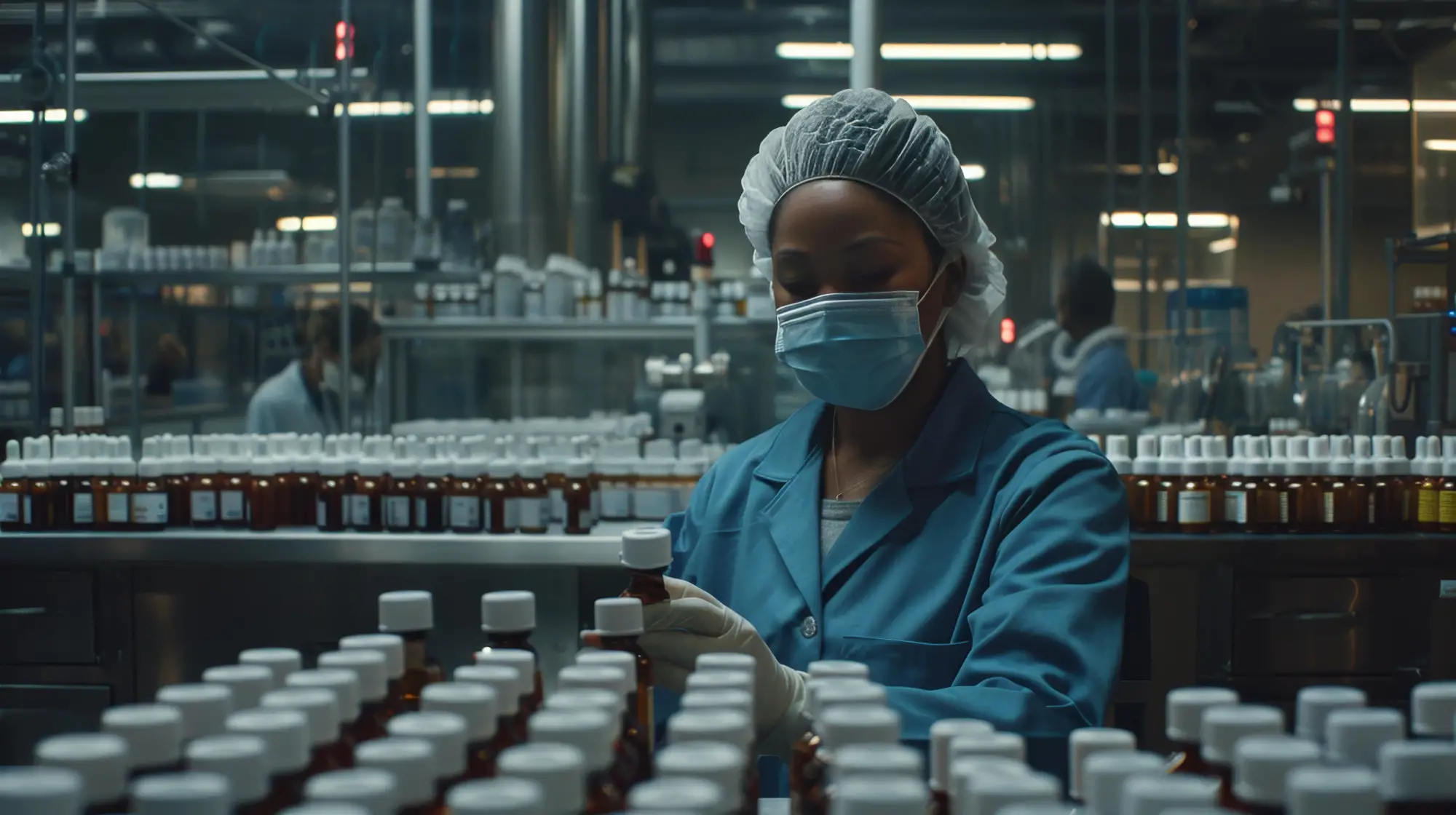 Scientifique en laboratoire pharmaceutique - Expertise Synergy Pharma